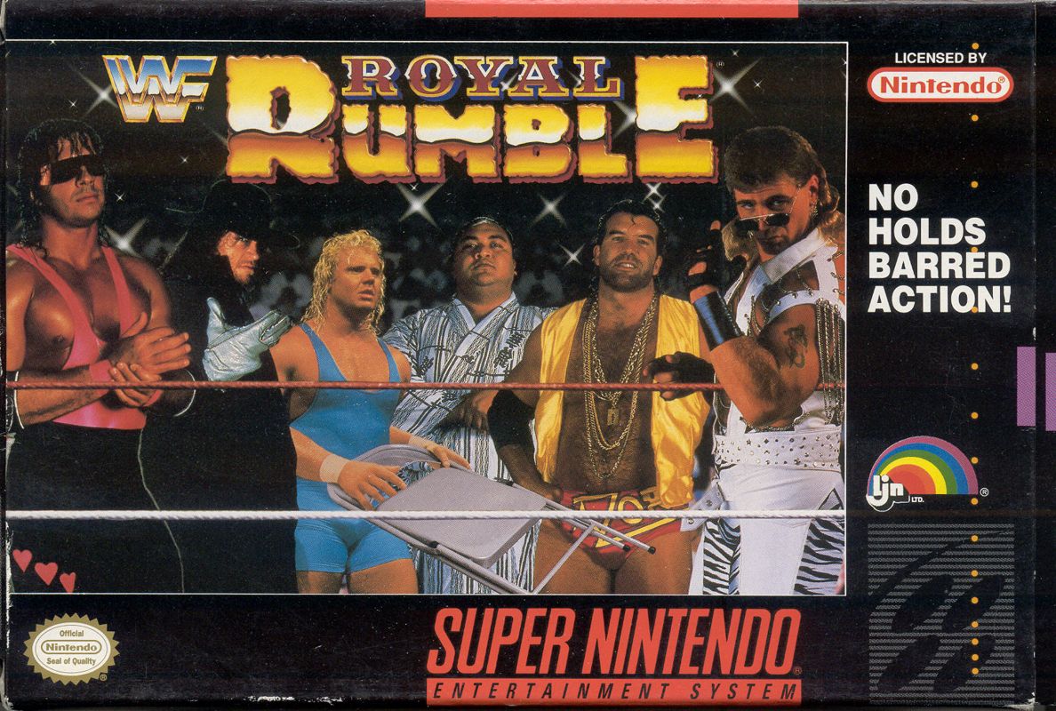 WWF Royal Rumble box art for Sega Mega Drive